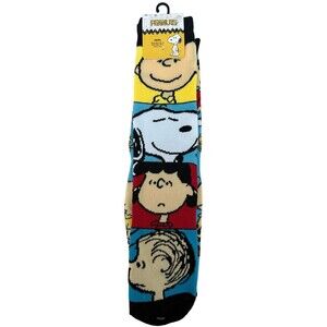 Peanuts Men's Characters Crew Socks (2 Pack)
